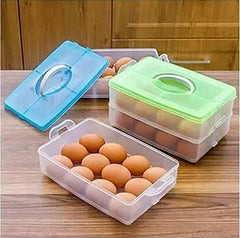 Double Layer All in One Egg Storage Box