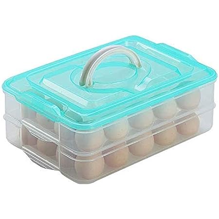 Double Layer All in One Egg Storage Box