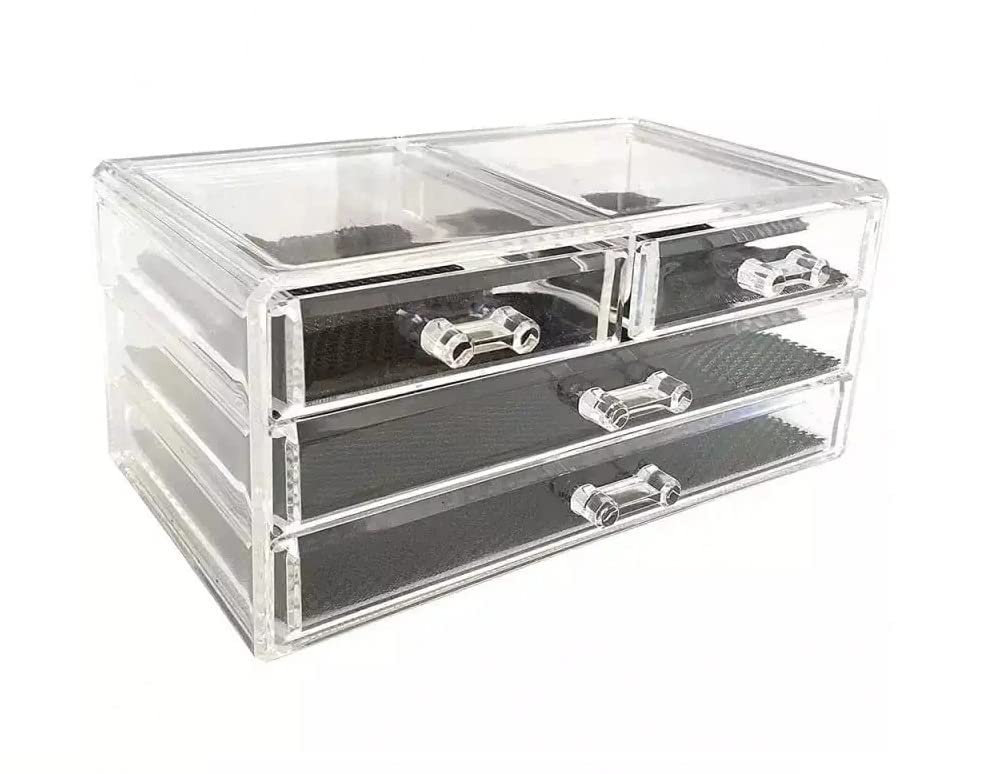 4 Compartment Makeup Drawer