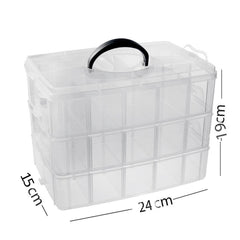 3 Layar 30 Gried Storage Box Basket Container