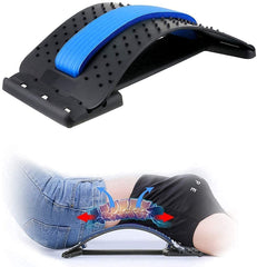 Back Stretching Device with Magnetic Acupressure Points