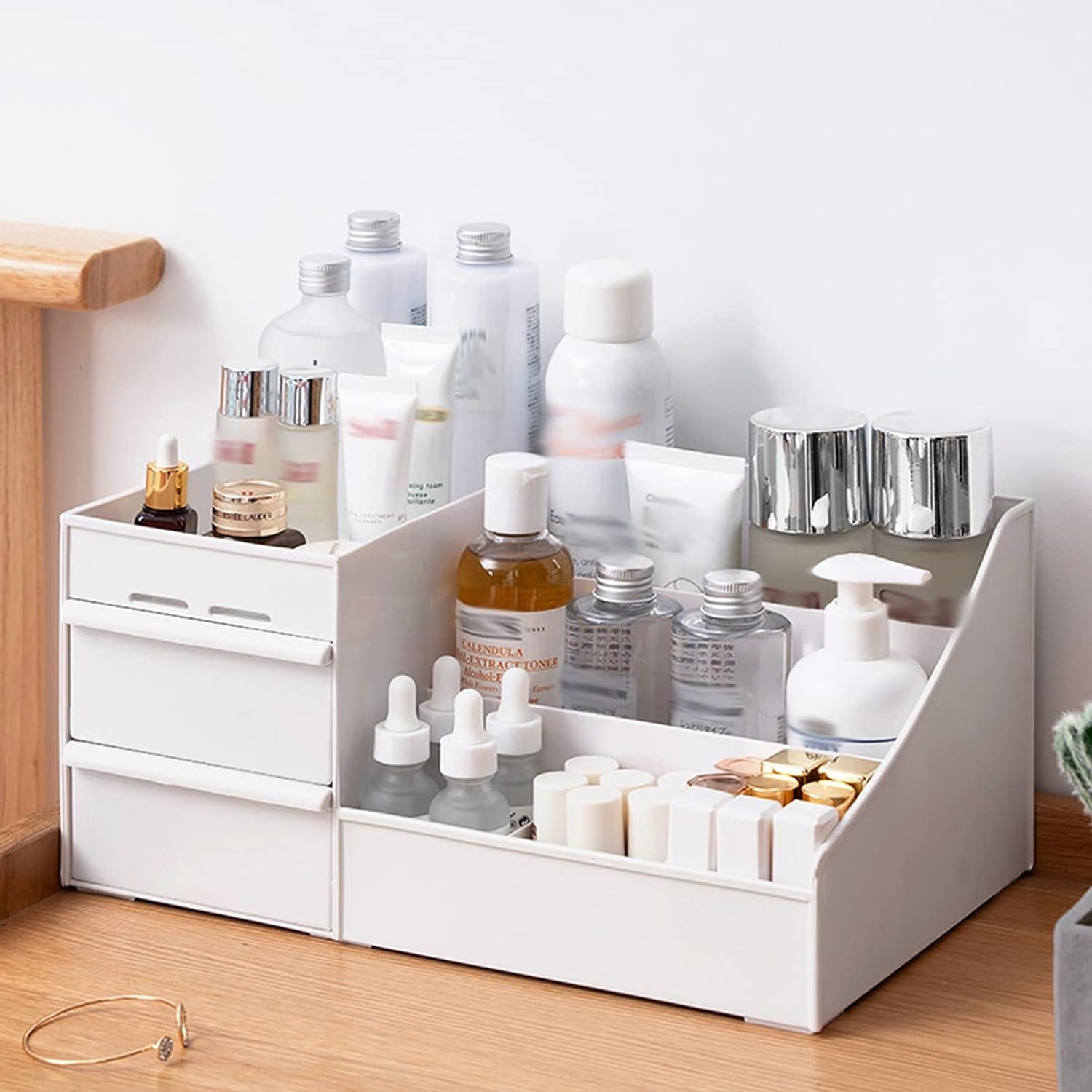 Tabletop Storage, Makeup Box, Multi-functional Storage Case