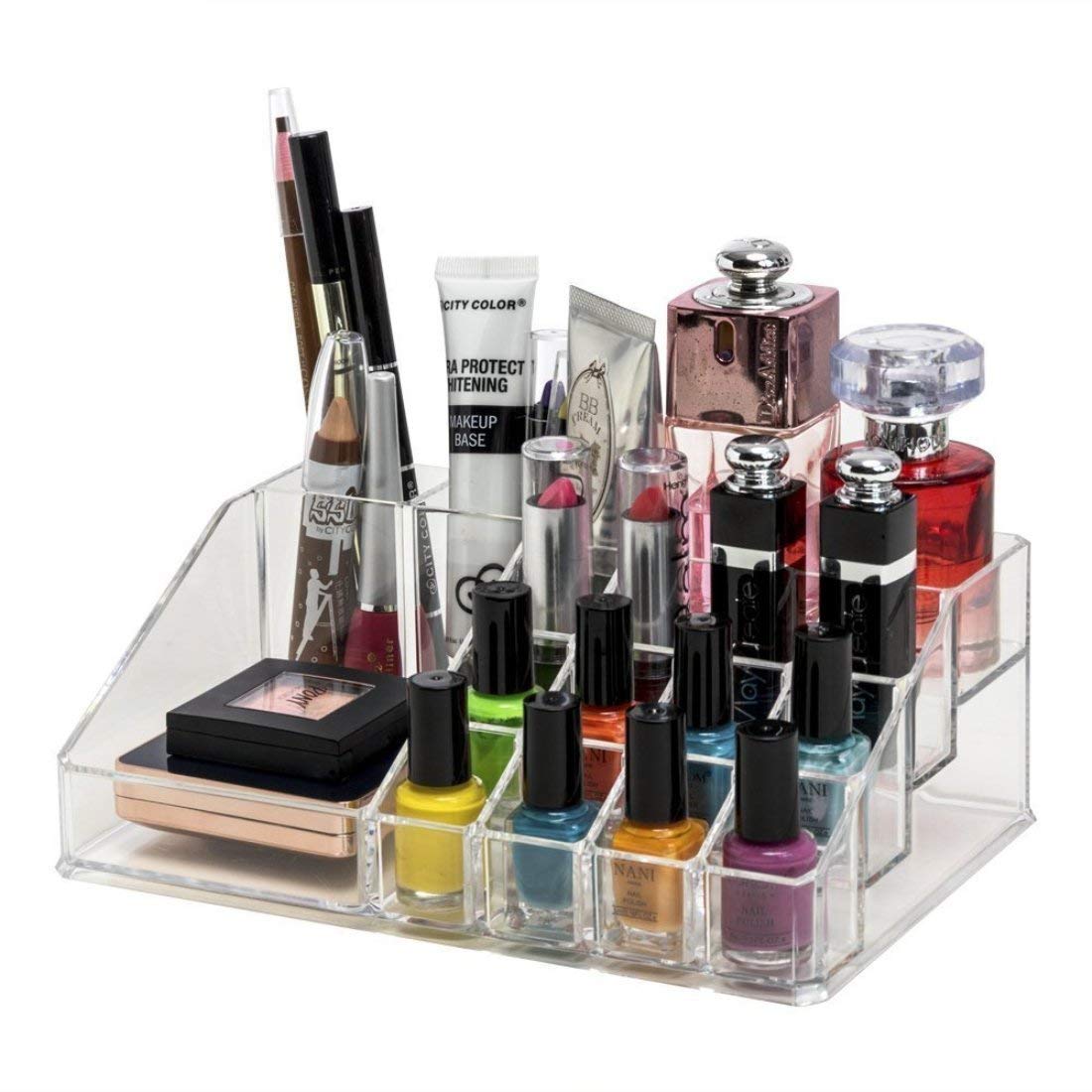 16 Cosmic Holder Makeup Jewelry Lipstick Storage Organizer Box